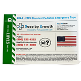 2024 Dose By Growth EMS Standard Pediatric Emergency Tape