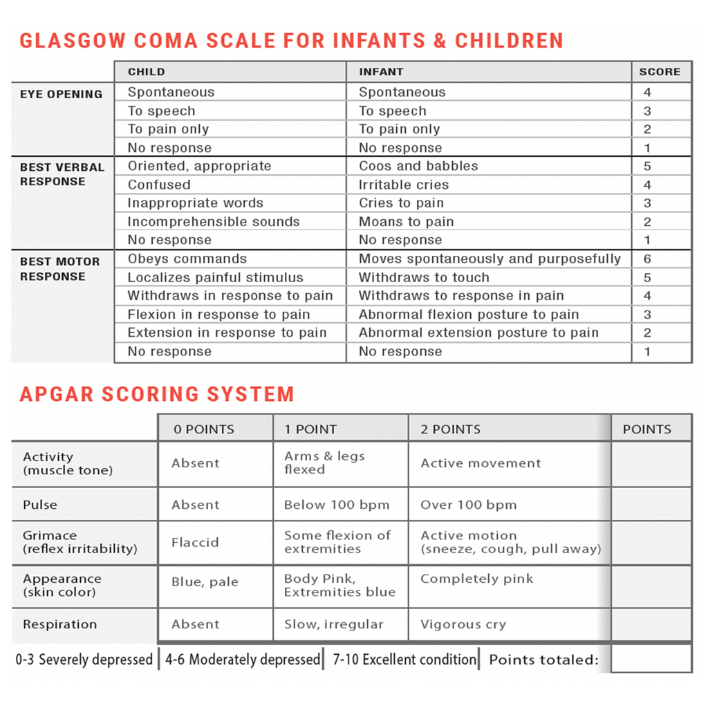 2024 Dose By Growth PALS Pediatric Emergency Tape
