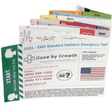 2026 Dose By Growth EMS Standard Pediatric Emergency Tape
