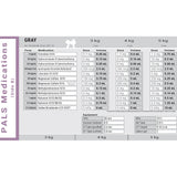 2026 Dose By Growth PALS Pediatric Emergency Tape