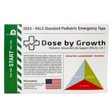 2024 Dose By Growth PALS Pediatric Emergency Tape